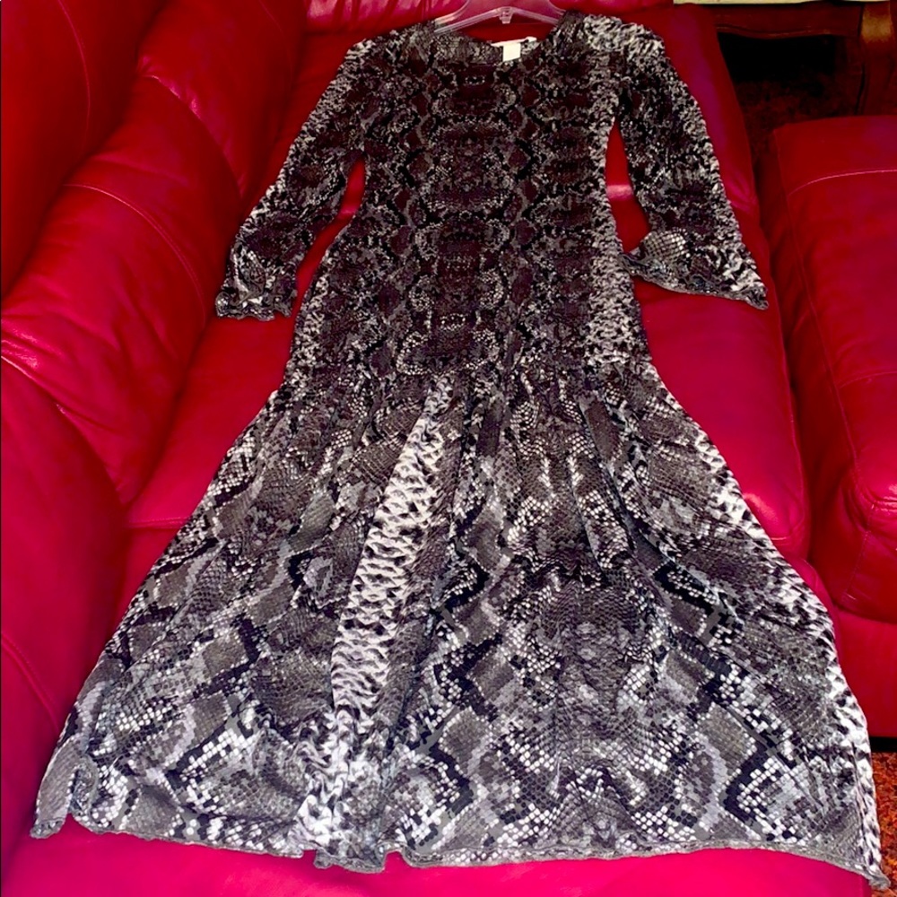 Smocked Animal Print dress